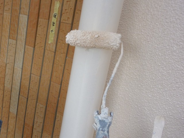 樋パイプ塗装
