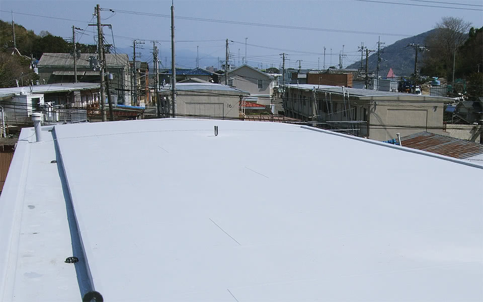 某アパート様　塩ビシート防水工事のサムネイル